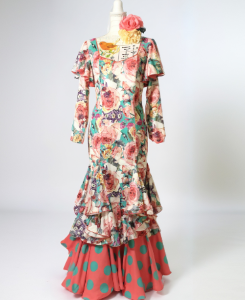 Vestido Alegria flores